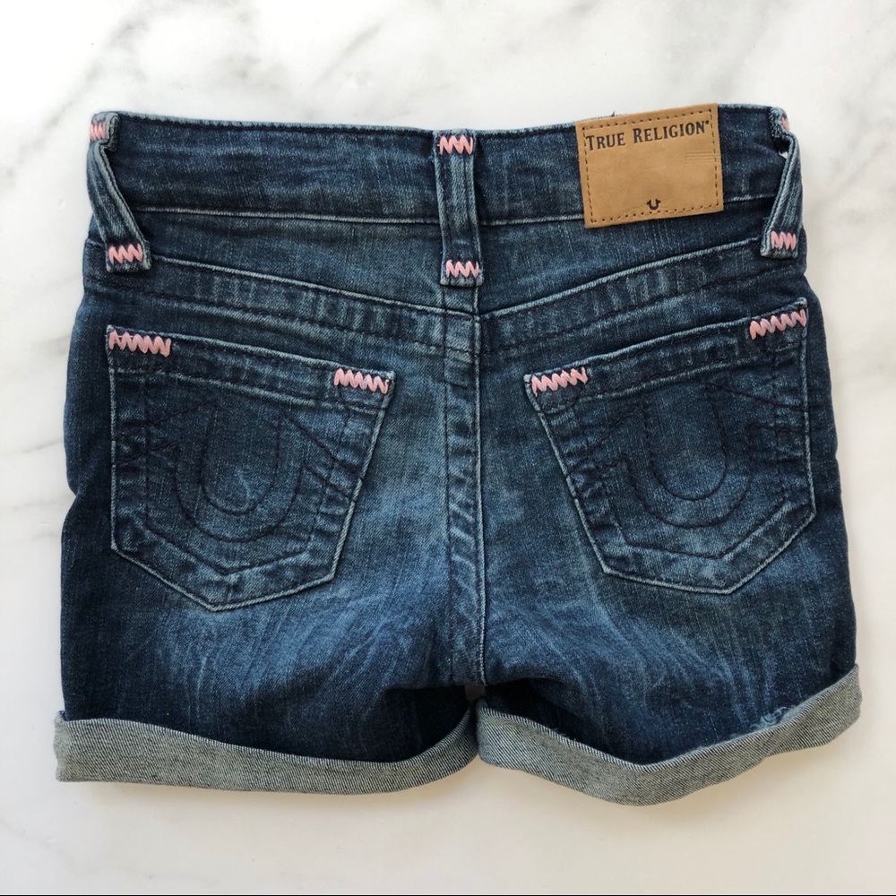 True Religion Audrey Shorts Girls size 6